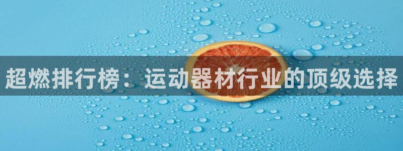 意昂4集团简介：超燃排行榜：运动器材行业的顶级选择