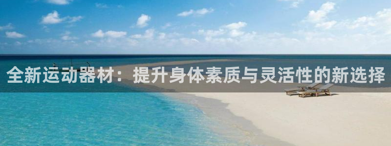 意昂4集团logo：全新运动器材：提升身体素质与灵活