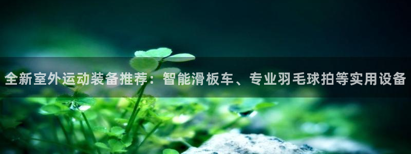 意昂4神州：全新室外运动装备推荐：智能滑板车、专业羽毛球拍等