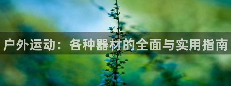 意昂体育4招商电话是多少号码：户外运动：各种器材的全