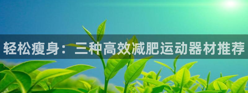 注册意昂4：轻松瘦身：三种高效减肥运动器材推荐